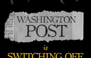 Washington Post is Switching Off Lights by Piotr Bardzik